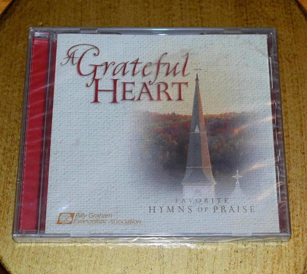 A Grateful Heart: Favorite Hymns Of Praise CD 2001 Integrity Billy Graham Sealed